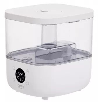Camry | CR 7973w | Humidificador | 23 W | Capacidade do depósito de água 5 L | Adequado para divisões até 35 m² | Ultrassónico | Capacidade de humidificação 100-260 ml/h | Branco