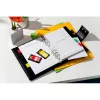 Marcadores Post-it 3M Rosa, estreitos, 50 marcadores, dimensões 25,4 x 43,2 mm, em distribuidor descartável (I680-21)