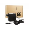 Fonte de alimentação Green Cell AD25PV2 65W, 19V 3,42A carregador de portátil AC/DC, preto