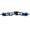 Poe Lang EK Firestar CO-014UCB3 arco composto, 25 lbs, azul carbono