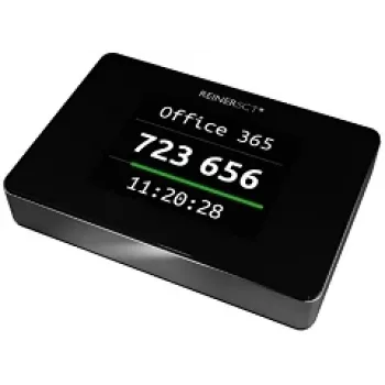 Autenticador de dois fatores TOTP ReinerSCT mini, token de hardware compacto para palavras-passe de uso único baseadas no tempo