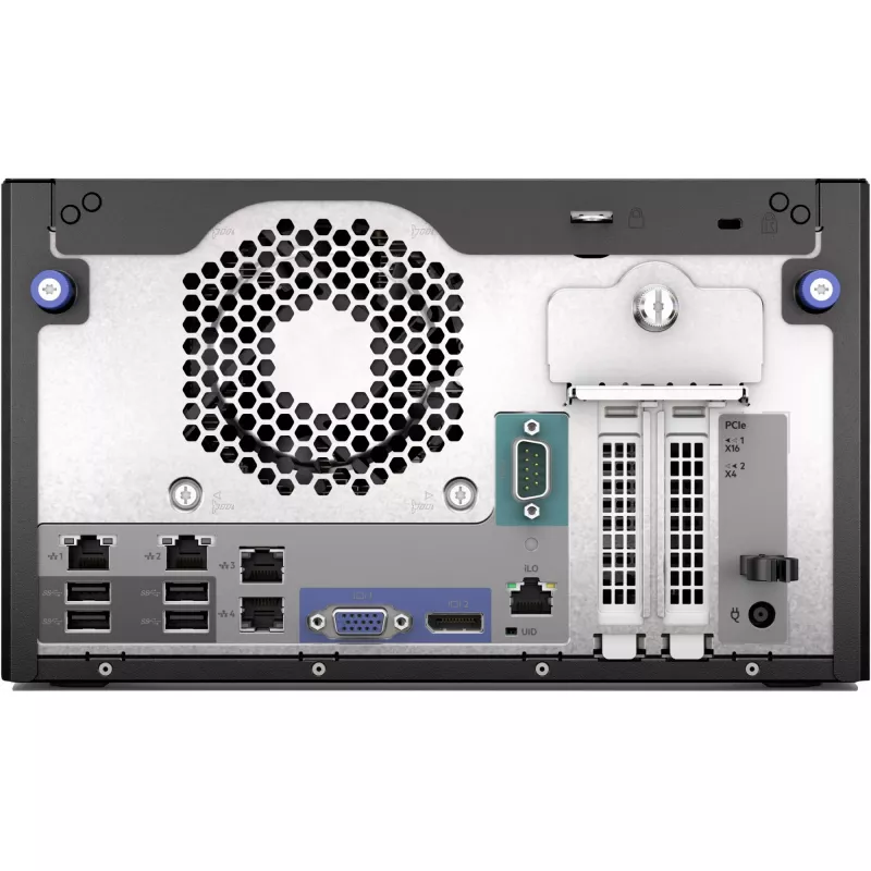 Servidor HPE ProLiant MicroServer Gen11 E-2434 4c 32GB-U 4LFF-NHP 2x4TB HDD 180W Fonte externa EMEA Cmp Mod Svr