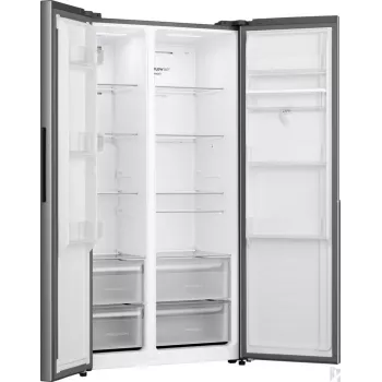 Gorenje HZF55082 NRS917E41XWD G400, independente, porta americana, cinzento, 2 porta(s), toque, LED