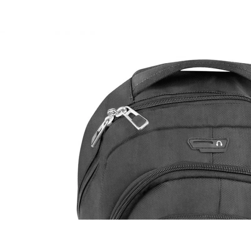 Mochila casual NATEC NTO-1703 preto poliéster