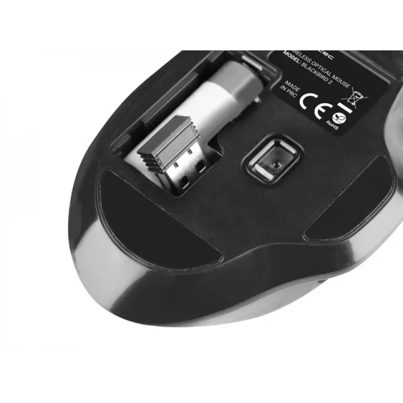 Natec Genesis Blackbird 2 rato RF Wireless ótico 1600 DPI