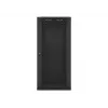 Armário de parede Lanberg 19'' desmontado plano pack 27U/600x450mm preto