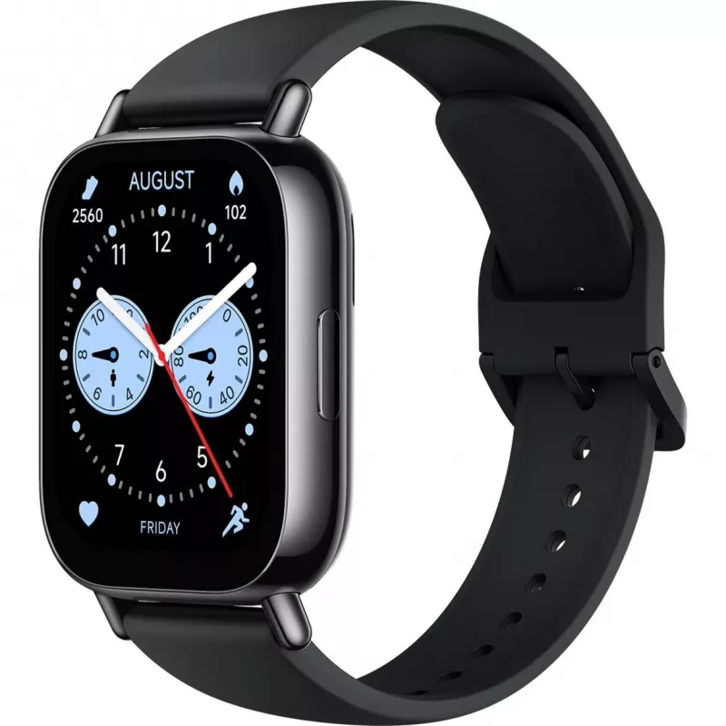 Smartwatch Xiaomi Redmi Watch 5 Lite — 1,96 polegadas AMOLED, GPS, 470 mAh, 48 mm, bracelete TPU, Preto