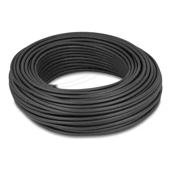 Cabo de rede DeLOCK 80597 Preto Cat6a U/FTP 50 m