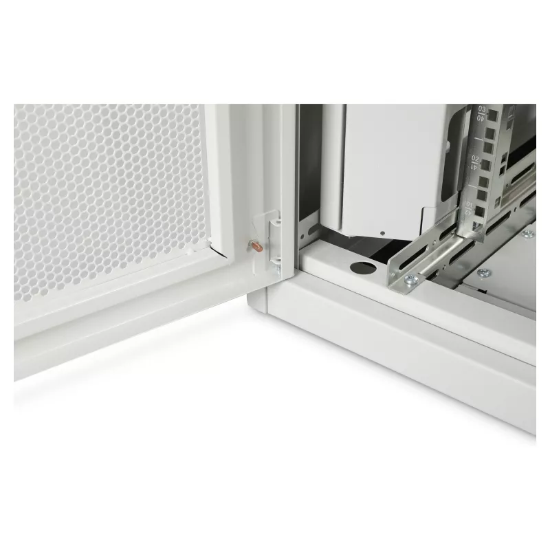 Armário de rede autónomo DIGITUS Unique Series 42U 800x800 mm IP20 800 kg cinzento