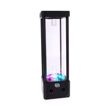 Alphacool Eisbecher Aurora D5 250 mm reservatório com bomba VPP Apex D5, acetal/vidro (13326)