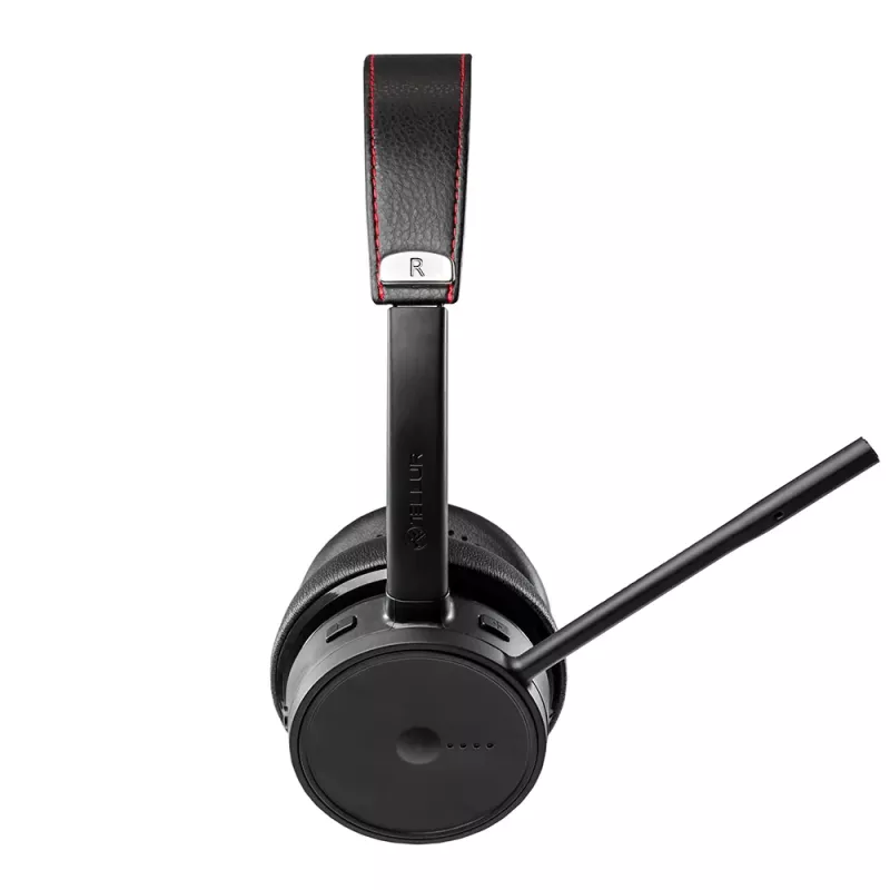 Headset Tellur Voice Pro Wireless auscultador de call center preto TLL411007