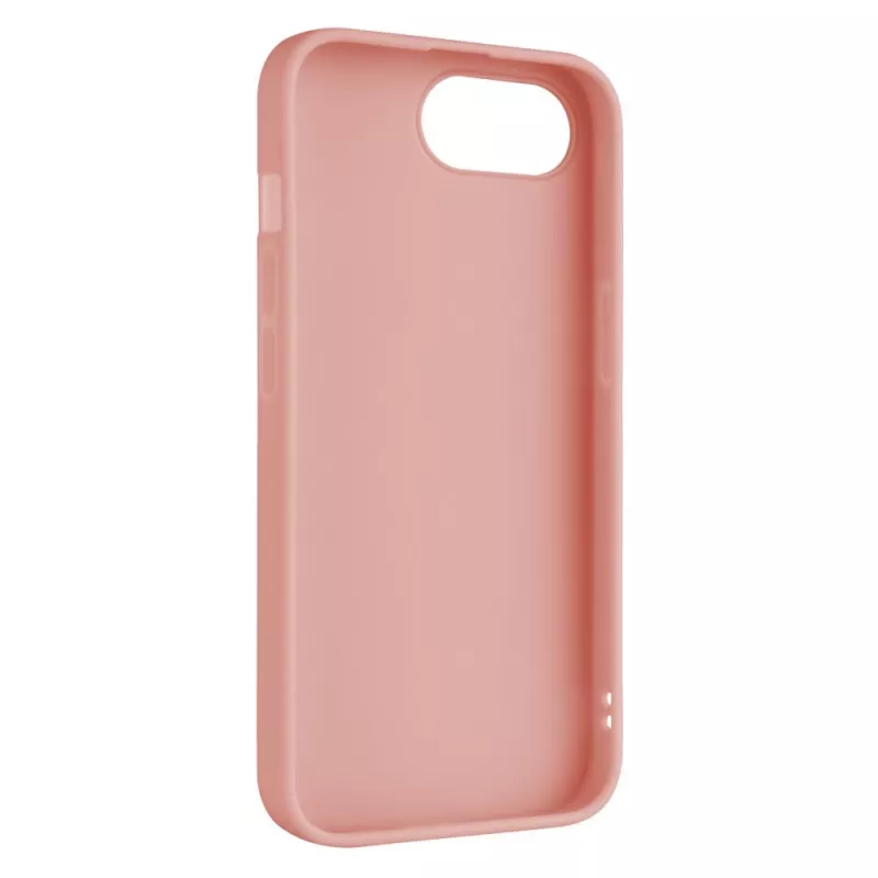 Tampa traseira para telemóvel FIXED para Apple iPhone 16e, Borracha, Rosa