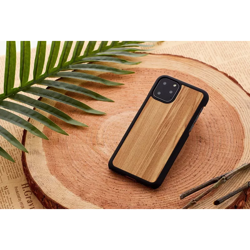 Capa para smartphone Man and Wood para iPhone 11 Pro Max – Cappuccino preto
