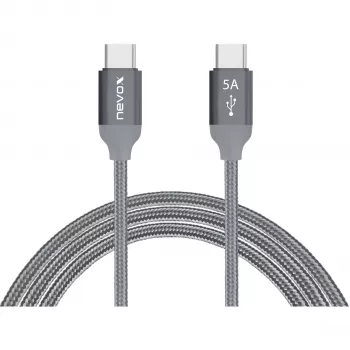 Nevox 1653 Cabo USB Cinzento