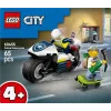 LEGO City Perseguição de mota da polícia conjunto 60455 — 65 peças, 2 minifiguras, a partir dos 4 anos