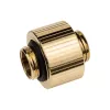 Conector EK Water Blocks latão dourado 14mm altura 2,3cm diâmetro