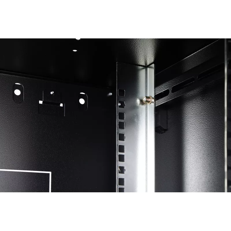 Armário de rack para montagem na parede DIGITUS Dynamic-N 9U, 600x450 mm (LxP), IP20, fechadura com chave, desmontado