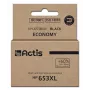 Tinteiro Actis KH-653BKR (substitui HP 653XL 3YM75AE; Premium; 20 ml; 575 páginas; preto)