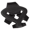 Almofada de espuma para arco de cabeça do protetor Oculus Quest da vr cover (preto)