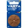 Varta 24607101416 pilha para aparelho auditivo tamanho 312 PR41, zinco-ar, 1,45 V, 6 unid.