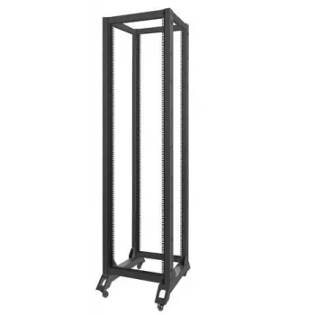 Rack aberto 19 polegadas Lanberg OR01-6842-B, 42U, 600x800 mm, preto