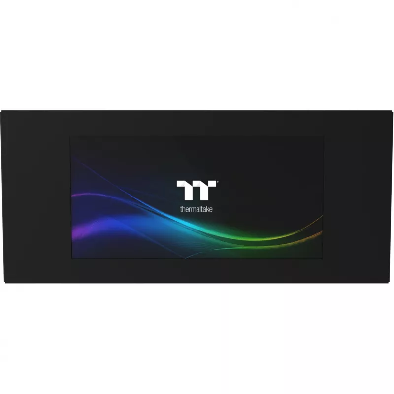 Kit de painel LCD Thermaltake View 600 TG 6,0 polegadas preto — módulo de ecrã interno para caixas de PC