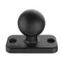 RAM Mounts RAM tamanho B placa esférica e retangular com padrão de 2 furos de 1,5 polegadas (RAM-B-202U-12)