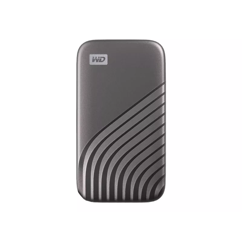 WD My Passport SSD WDBAGF0040BGY – SSD – encriptado – 4 TB – externo (portátil) – USB 3.2 Gen 2 (conector USB-C) – AES de 256 bits – cinzento