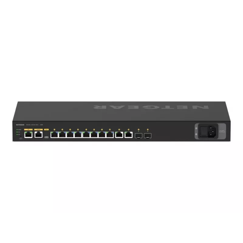 NETGEAR M4250-10G2XF-PoE+ Managed L2/L3 Gigabit Ethernet (10/100/1000) Power over Ethernet (PoE) 1U preto