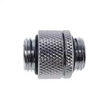 Alphacool Eiszapfen conector de dupla rosca giratório G1/4 macho para G1/4 macho - cromado (17245)