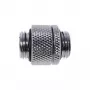 Alphacool Eiszapfen conector de dupla rosca giratório G1/4 macho para G1/4 macho - cromado (17245)