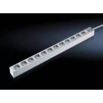 Extensão de energia Rittal 7240.310 2m 12 tomadas AC interior cinzento