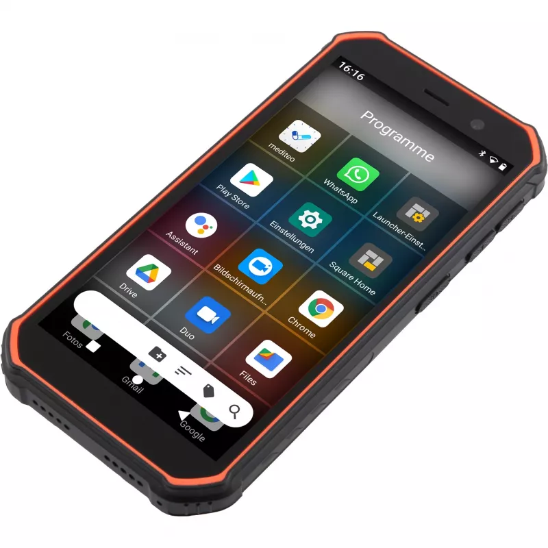 Smartphone Olympia TREK 5,5 polegadas 3 GB 32 GB preto laranja
