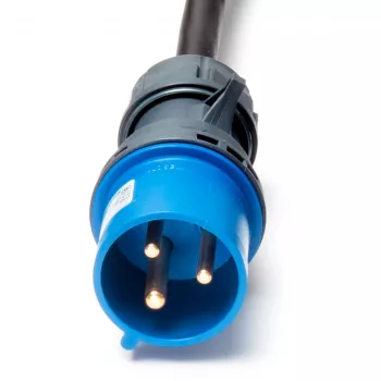 Adaptador de segurança JUICE CONNECTOR, CEE32 / 230V, monofásico (azul, para JUICE BOOSTER 2)