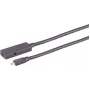 Cabo USB S/CONN 13-49045 USB 3.2 Gen 2 3 m USB C preto