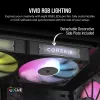 Ventoinha Corsair iCUE LINK RX140 RGB 14 cm preta 300-1700 rpm