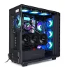 Sharkoon REBEL C80G RGB Midi Tower preto