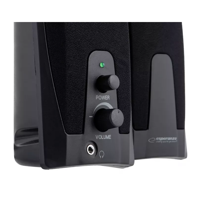 Altifalante Esperanza EP110 2 vias preto com fios 6 W