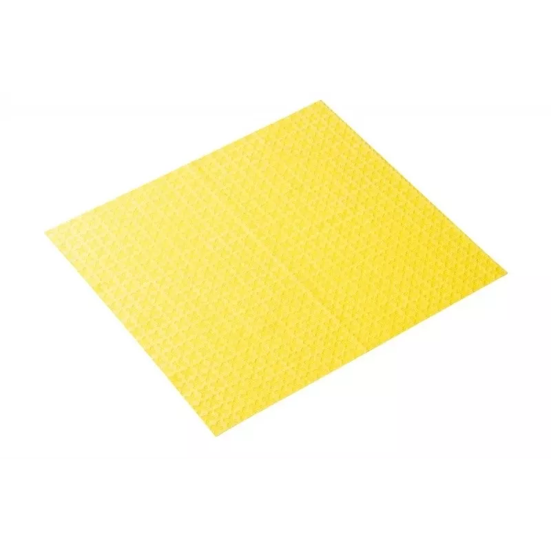 Pano Vileda Actifibre para limpeza de vidros amarelo