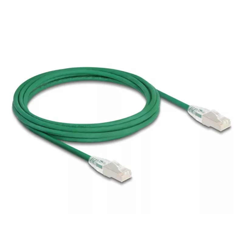 Cabo de rede DeLOCK RJ45 Cat.6A ficha para ficha 3 m verde