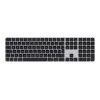 Teclado APPLE Magic com Touch ID e teclado numérico para modelos Mac com Apple Silicon – inglês britânico – teclas pretas