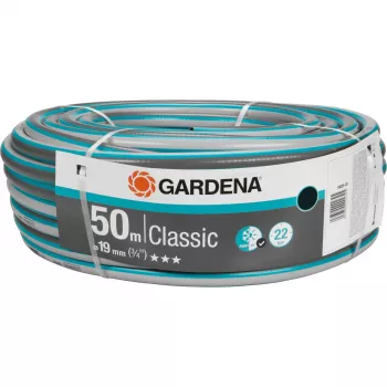 Mangueira de jardim Gardena 18025 50 m PVC cinzento, laranja