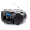 Sistema estéreo portátil Aiwa BBTC-550BK Digital 6 W FM PLL preto