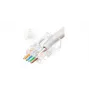 Conector de cabo RJ45 Lanview LVN125306, transparente