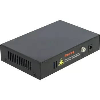 Comutador de rede DeLOCK 87764 Gigabit Ethernet PoE preto