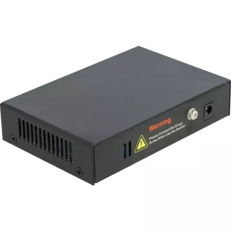 Comutador de rede DeLOCK 87764 Gigabit Ethernet PoE preto