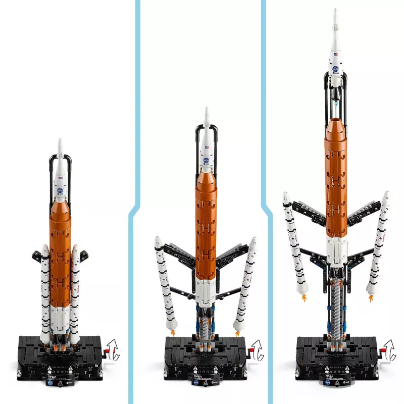 LEGO TECHNIC 42221 Foguetão do sistema de lançamento espacial NASA Artemis