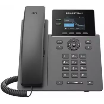 Telefone IP Grandstream GRP2610, 2 linhas áudio HD, telefone VoIP Carrier-Grade