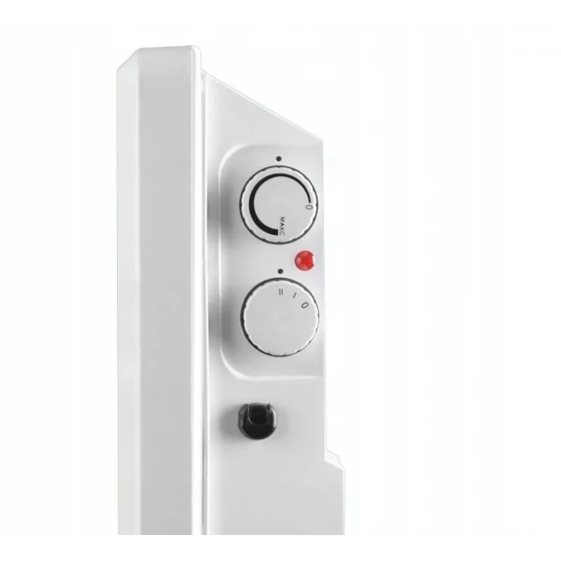 Aquecedor convector elétrico portátil de parede N'OVEEN 1000W com termostato CH3350