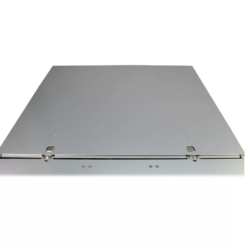 Inter-Tech IPC 1U-1404 rack preto, aço inoxidável